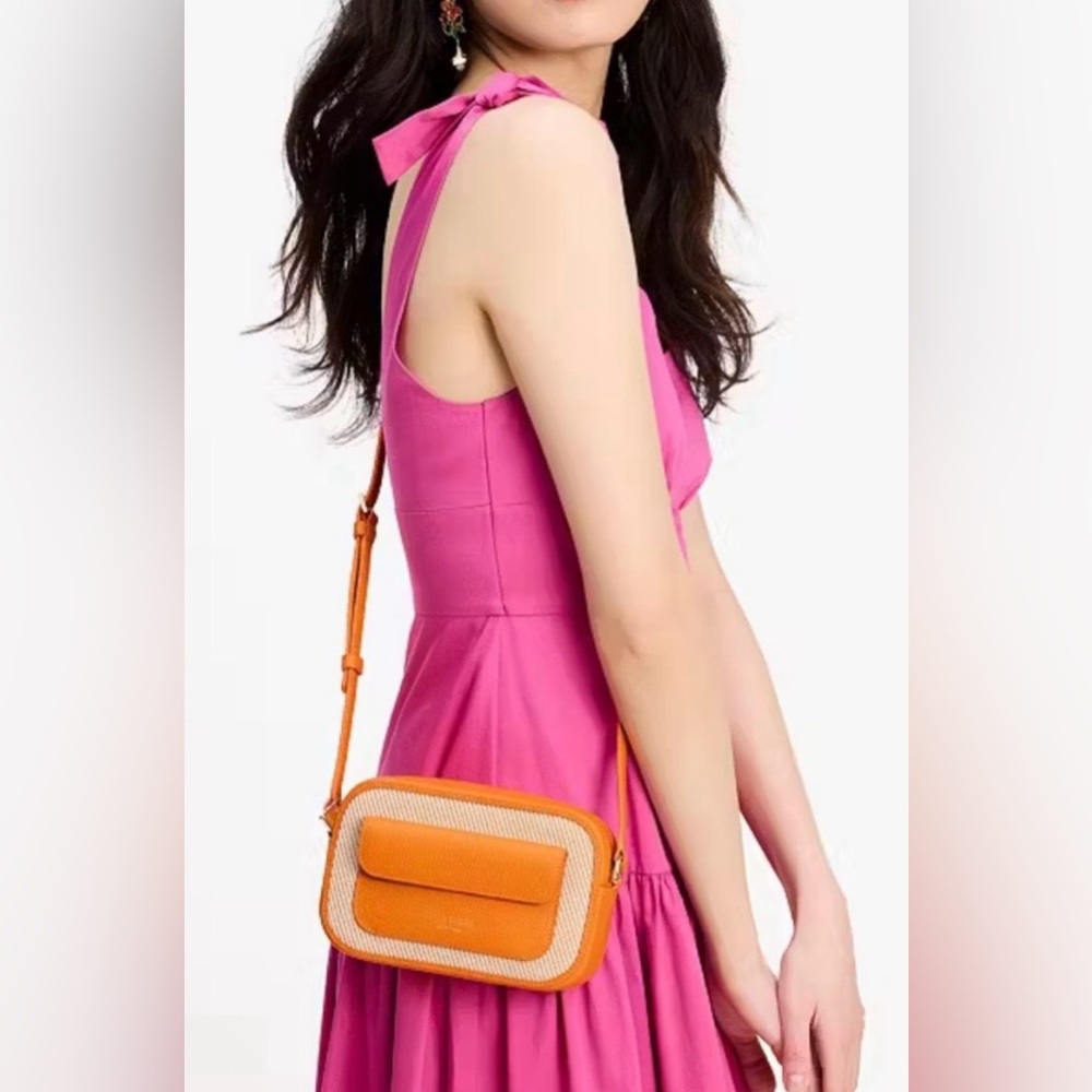 Kate Spade Ava Canvas Crossbody Bag Spring New with Tags - Picture 2 of 8